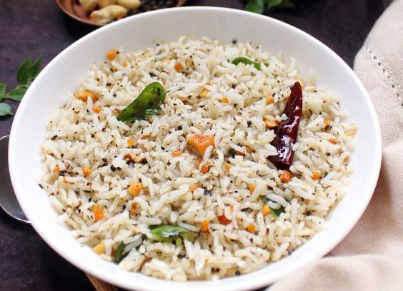 Pepper Rice with chutney